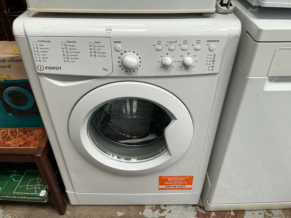 Lot 478: I desist 7kg washing machine