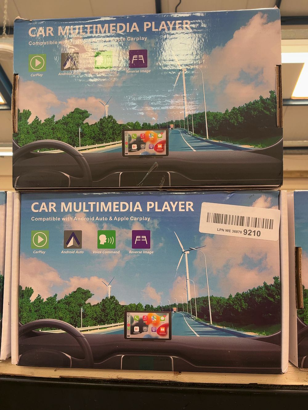Lot 200: A Group of Portable 10.26 Inch Car Multimedia Players