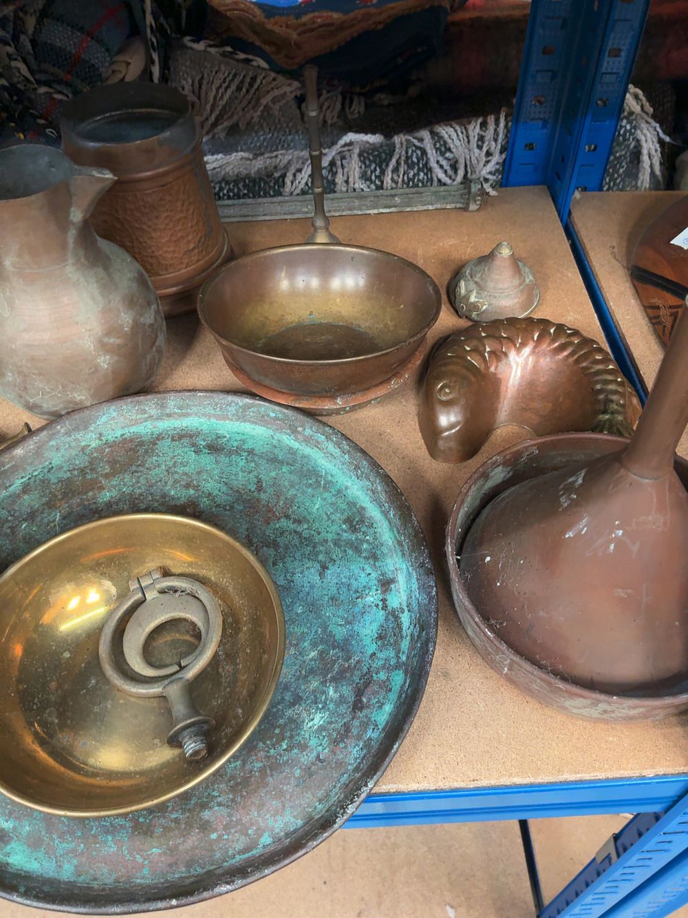 Lot 231: A Collection of Nineteenth and Early Twentieth Century Copper and Brass Domestic Metalware