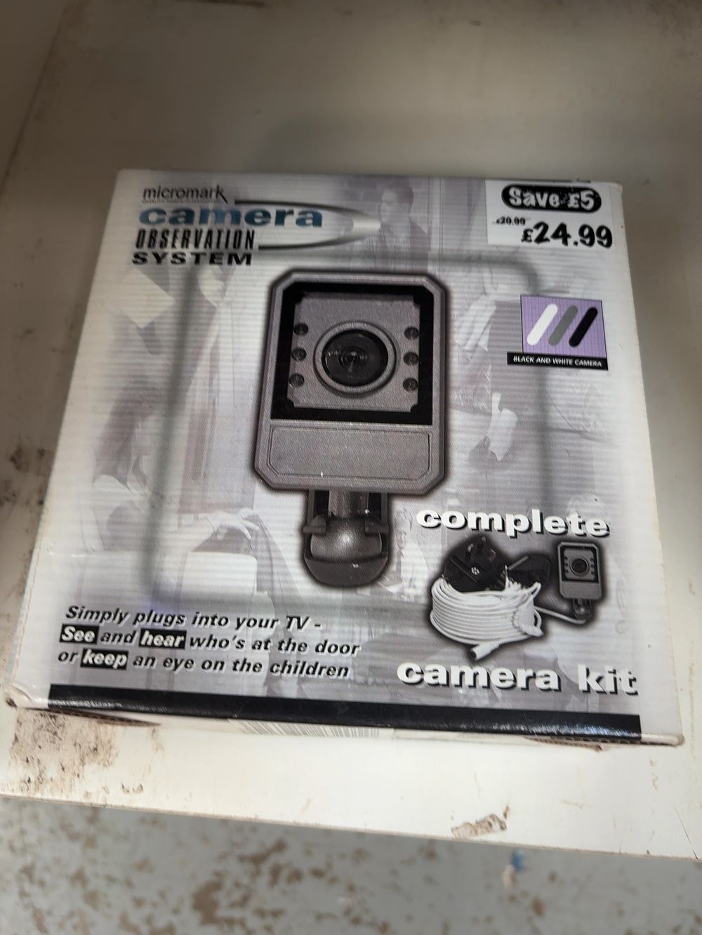 Lot 272: Micromark Black and White Camera Observation System