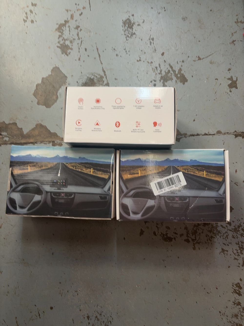 Lot 364: A Trio of Rimoody Portable Car Multimedia Players Model SHA4M23RM