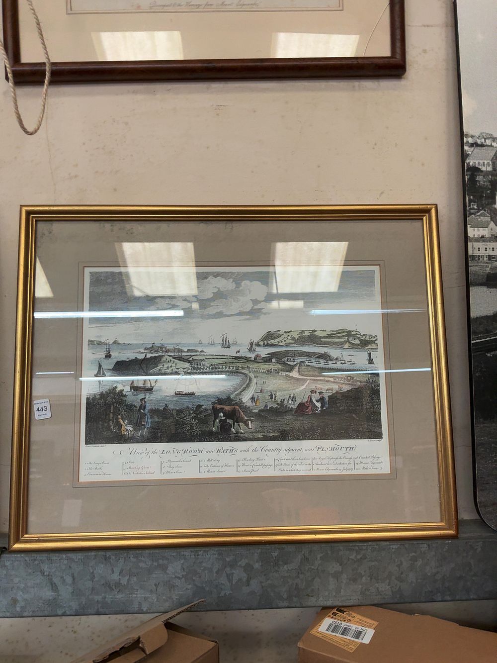 Lot 443: A Collection of Topographical Prints of South West England Including Works After Samuel Owen and Charles Hamilton Smith