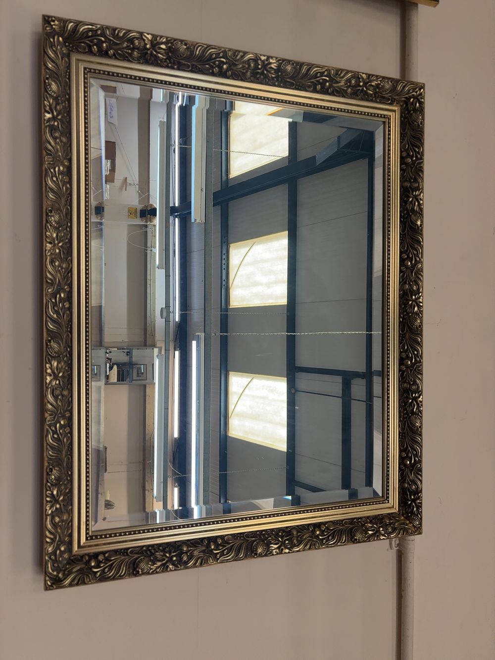 Lot 461: Two Gilt Framed Wall Mirrors