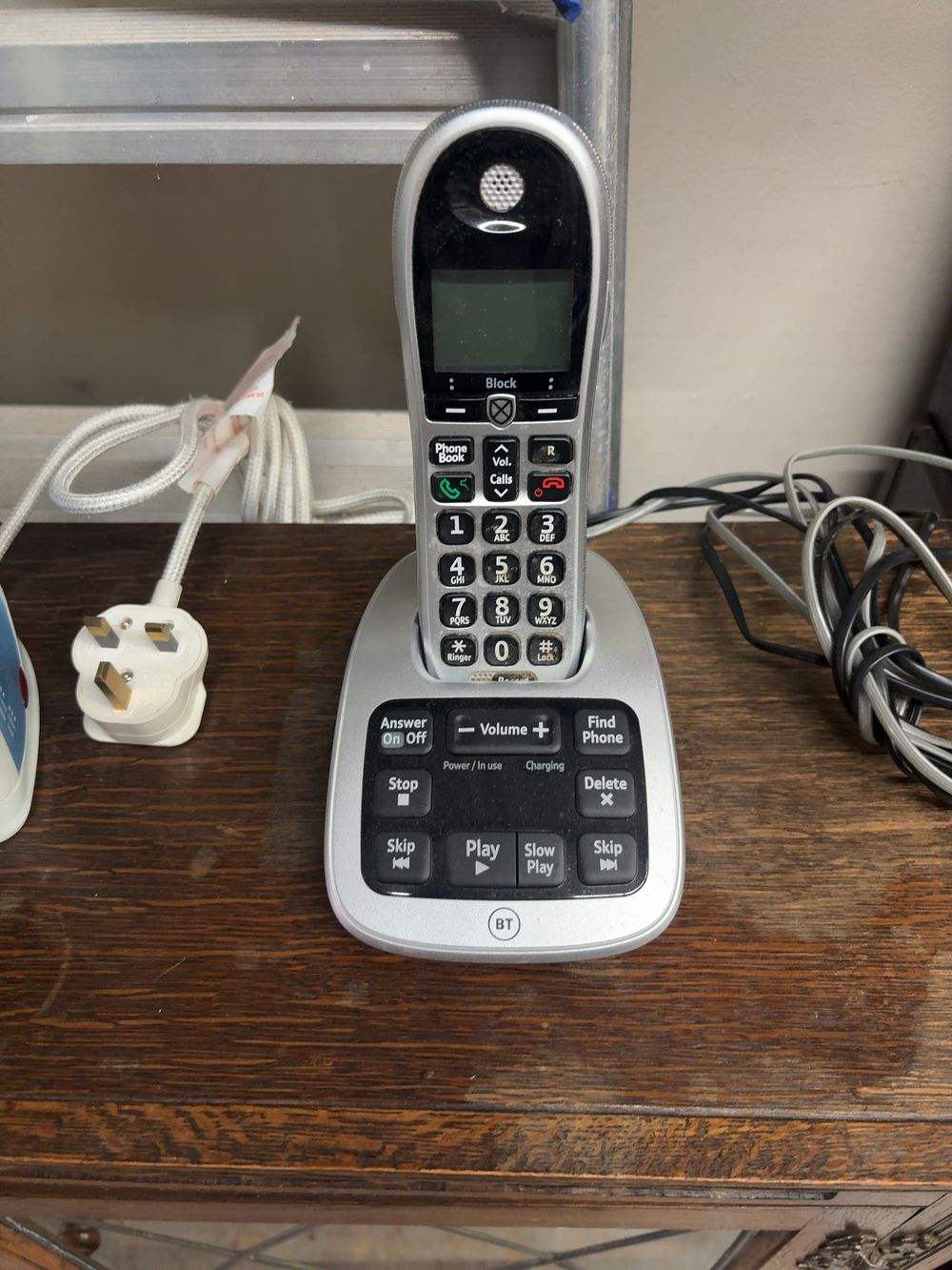 Lot 483: An Assortment of Domestic Electrical Appliances Including a Pure Chronos CD Radio and a BT Cordless Telephone