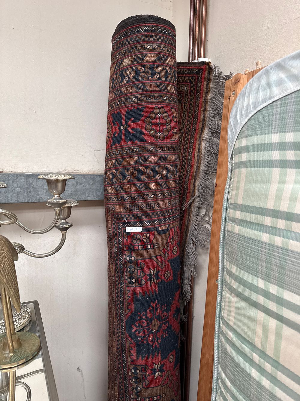 Lot 423: An Antique Afghan Baluch Tribal Rug