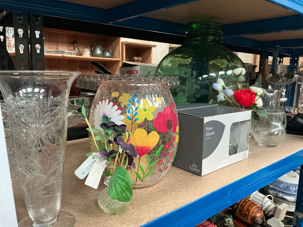 Lot 229: A Collection of Decorative Glassware and Tableware