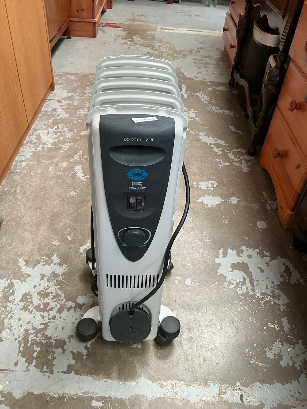 Lot 450: A Prem-I-Air 7-fin Portable Oil-filled Radiator