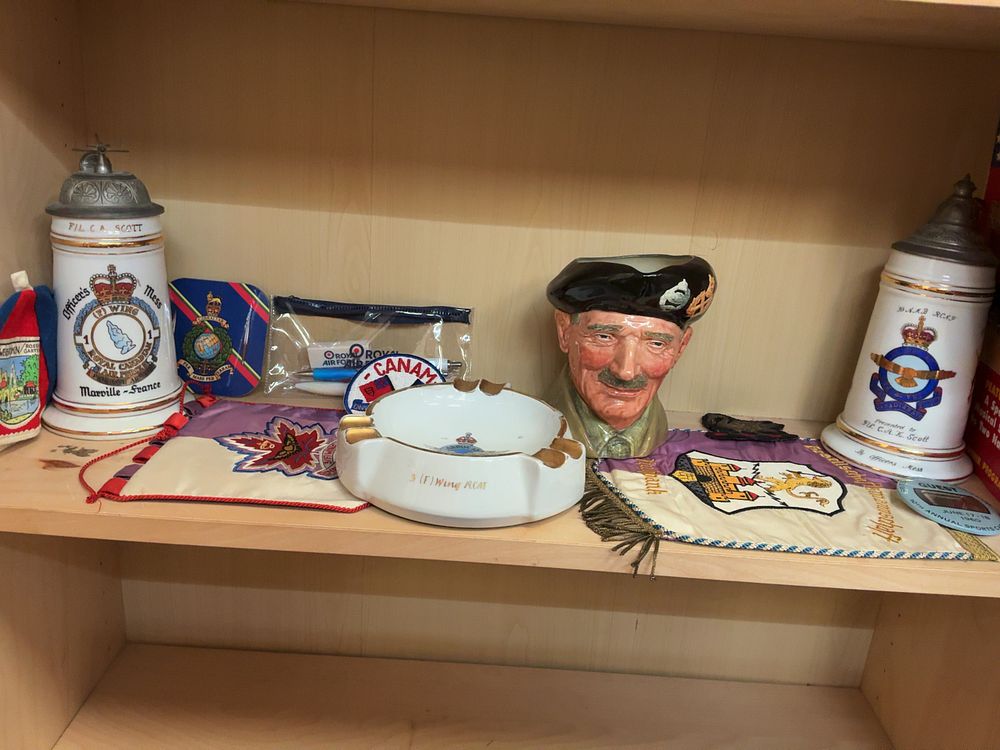 Lot 172: A Collection of Royal Canadian Air Force and NATO Memorabilia Relating to Flight Lieutenant C.A.K. Scott