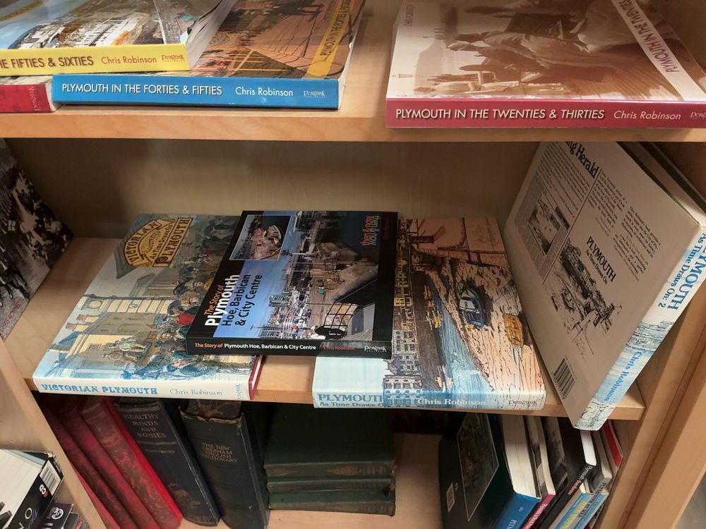 Lot 176: Robinson, Chris et al. A Collection of Plymouth Local History and Reference Books. Pen & Ink. (DJ)
