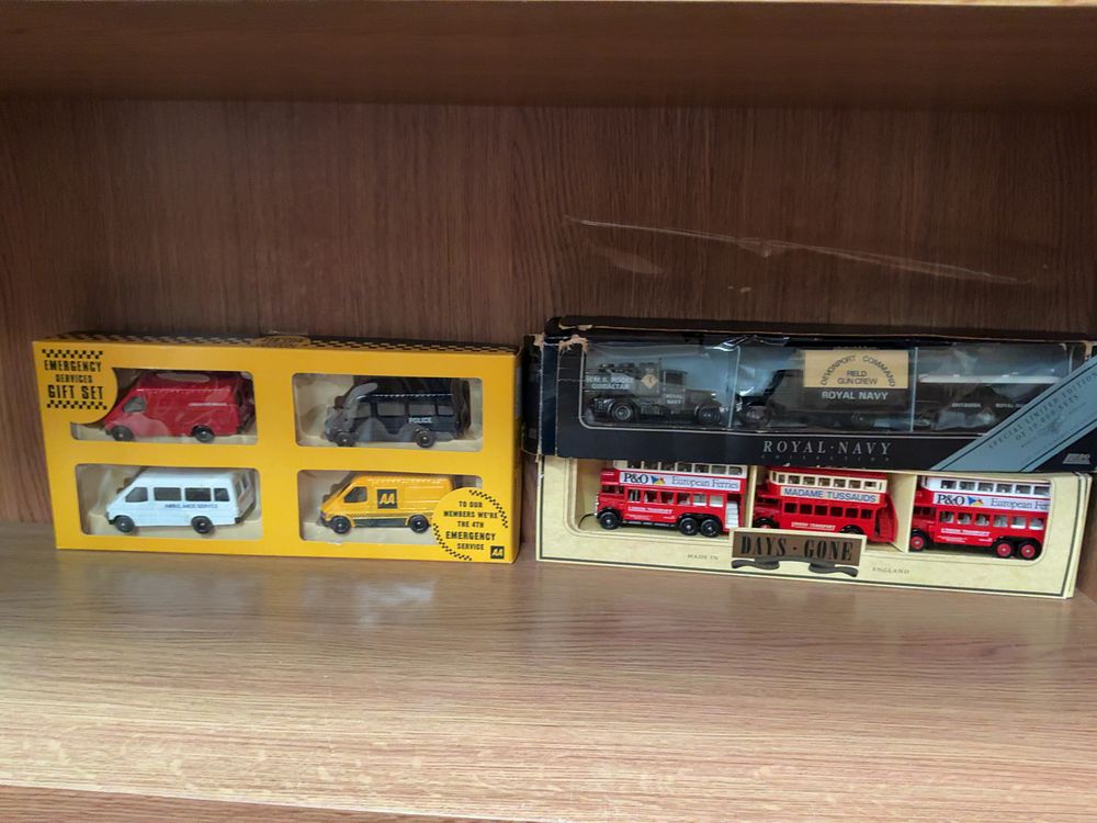Lot 180: A Collection of Boxed Model Vehicles including Lledo Days Gone and Corgi