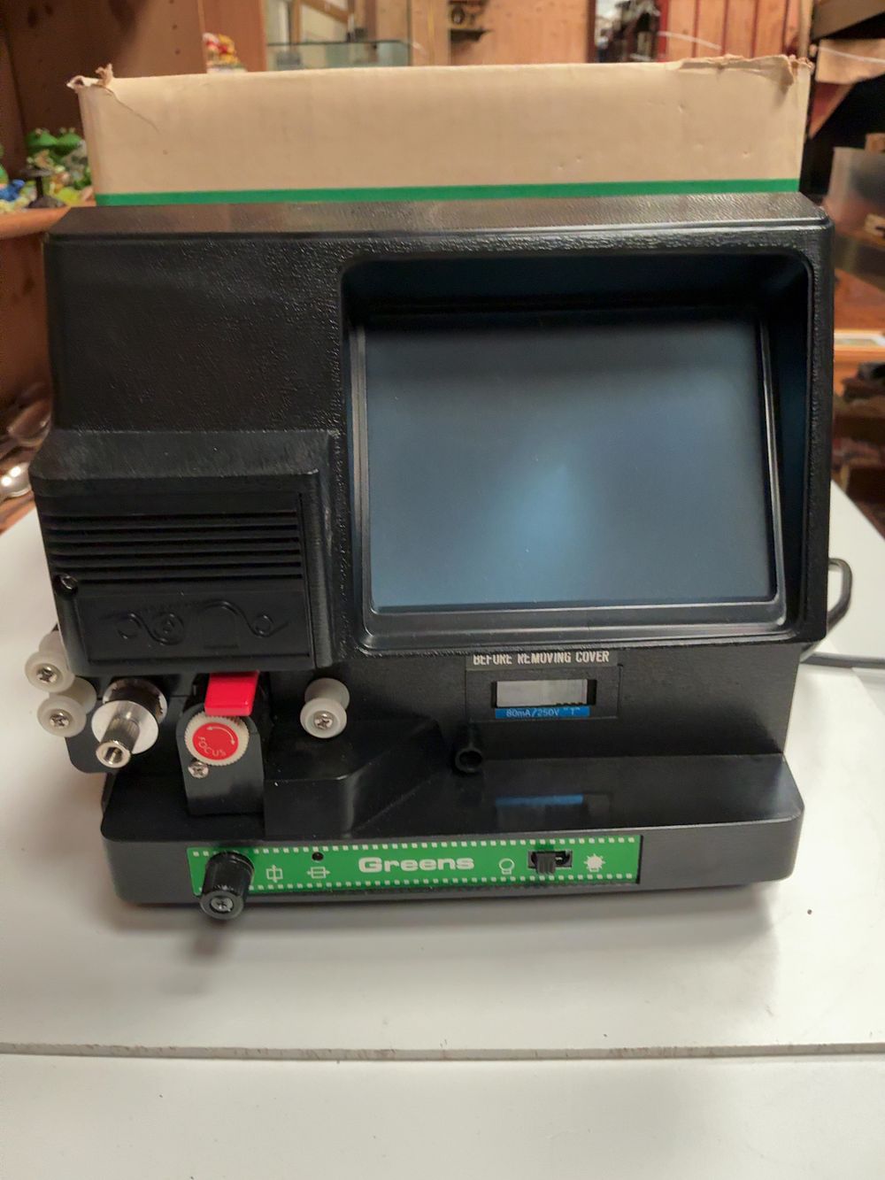 Lot 197: A Trio of Vintage Film and Video Equipment including a Sankyo Dualux-8 Projector
