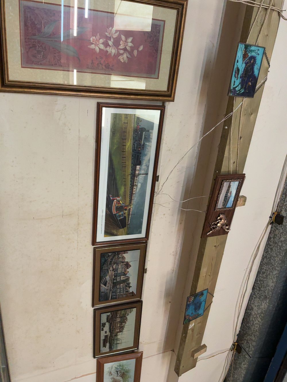 Lot 407: An Assortment of Framed Pictures and Decorative Items including works by Pamela Gladding, C. Hamilton Ellis, and K.W. Burton (Signed)
