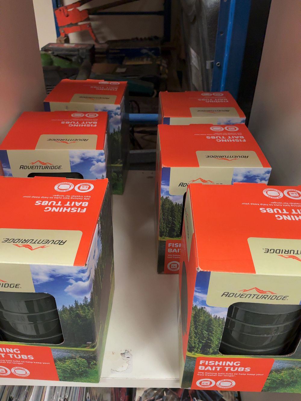 Lot 258: A collection of Adventuridge Fishing Bait Tubs in original retail packaging