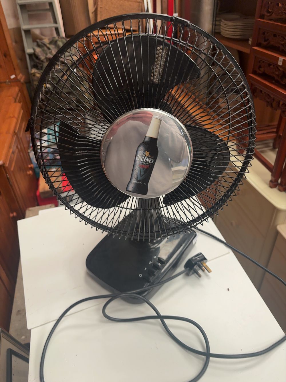 Lot 435: A Guinness Branded Electric Table Fan