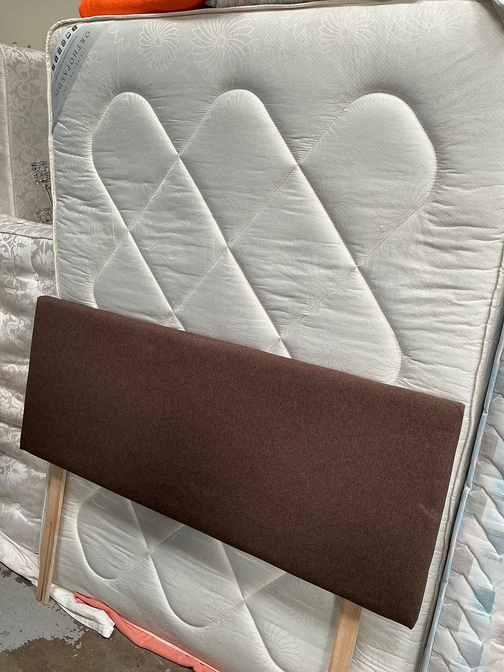 Lot 447: Double bed and headboard