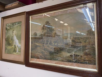 Zula Kenyon (American, 1873-1947) and Another, A Trio of Framed Prints including 'The Song of 