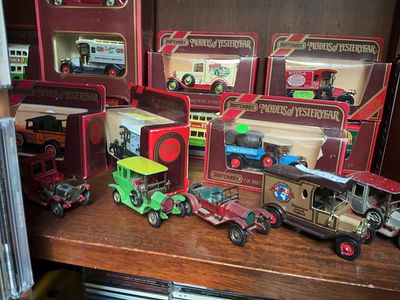 A Collection of Matchbox Models of Yesteryear Die-cast Vehicles. A collection of Matchbox Models 