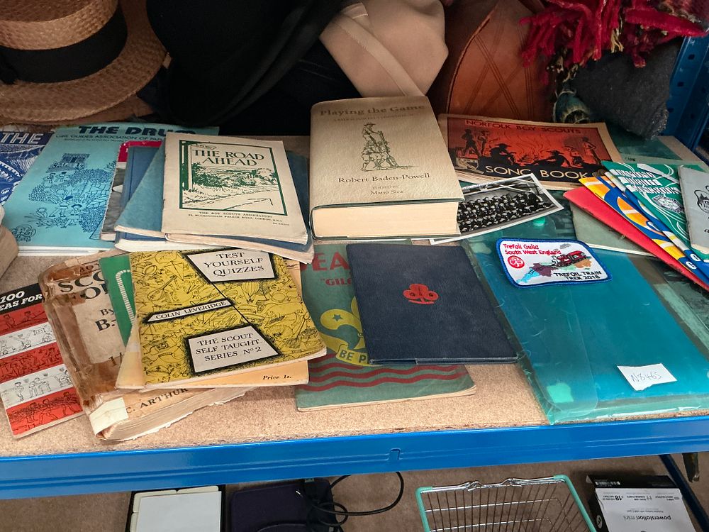 Lot 216: A Collection of Vintage Scouting and Guiding Publications and Ephemera. (DJ)