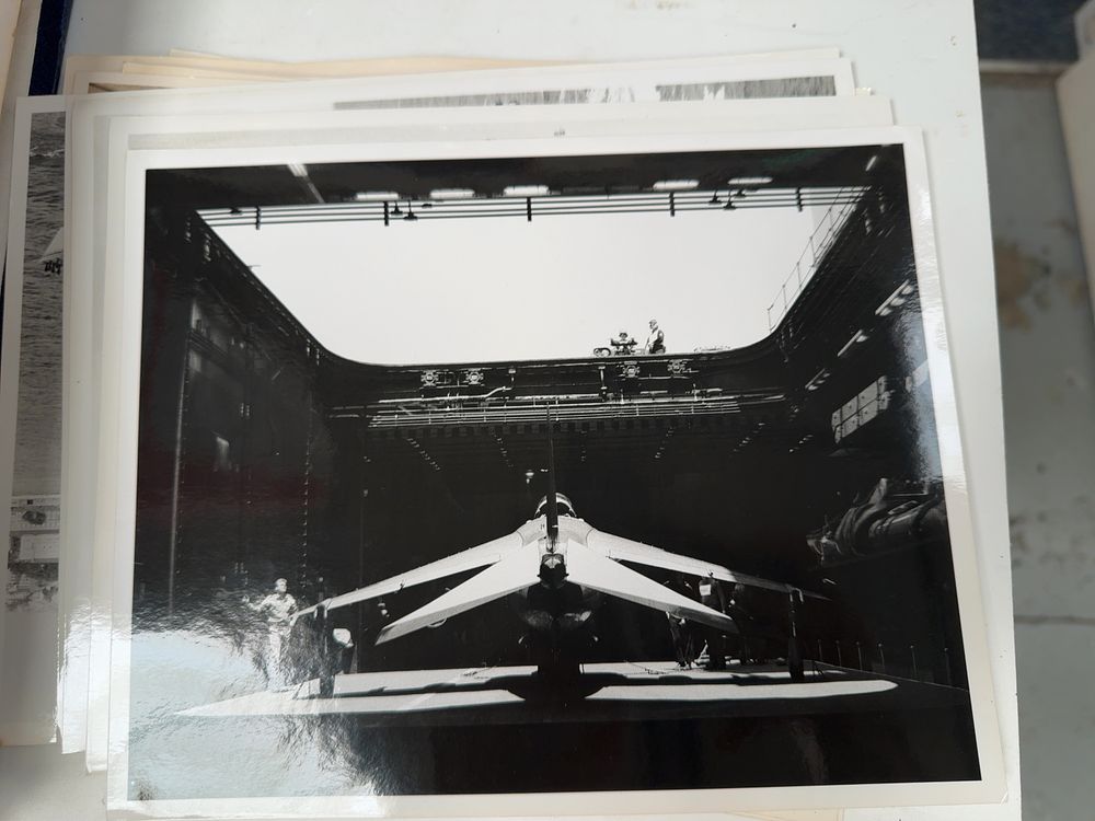 Lot 282: A Collection of Vintage Photographs Documenting the HMS Ark Royal (R07) WESTLANT 90 Deployment
