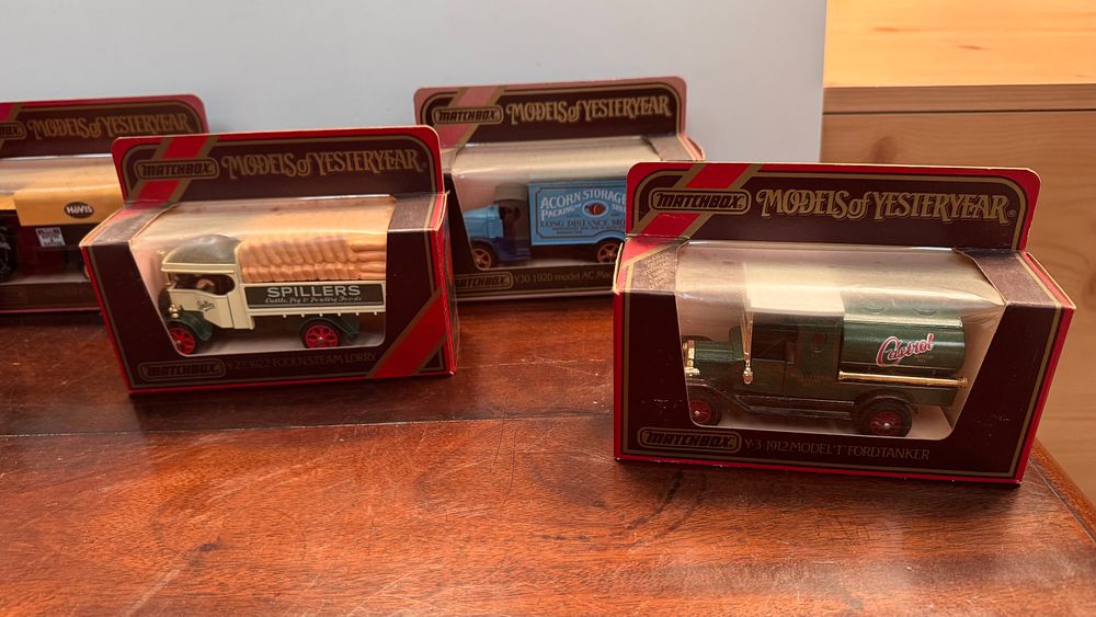 Lot 302: A Collection of Matchbox Models of Yesteryear Die-Cast Commercial Vehicles in Original Packaging