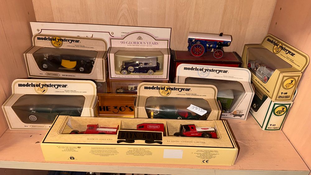 Lot 315: A Collection of Matchbox Models of Yesteryear and Lledo Days Gone Model Vehicles
