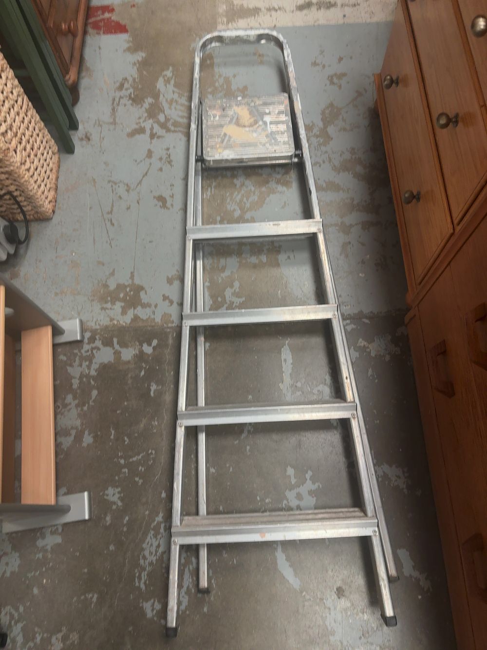 Lot 361: Two Aluminium Ladders