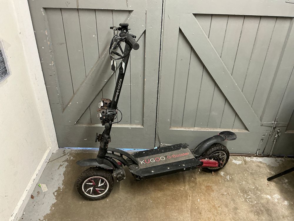 Lot 413: A Kugoo G-Booster Dual-Motor Electric Scooter