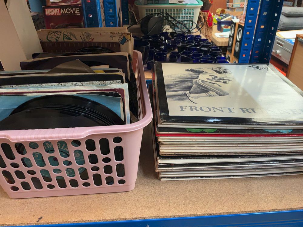 Lot 177: A Large Collection of Vinyl LP Records and 7-inch Singles 1960s-1980s