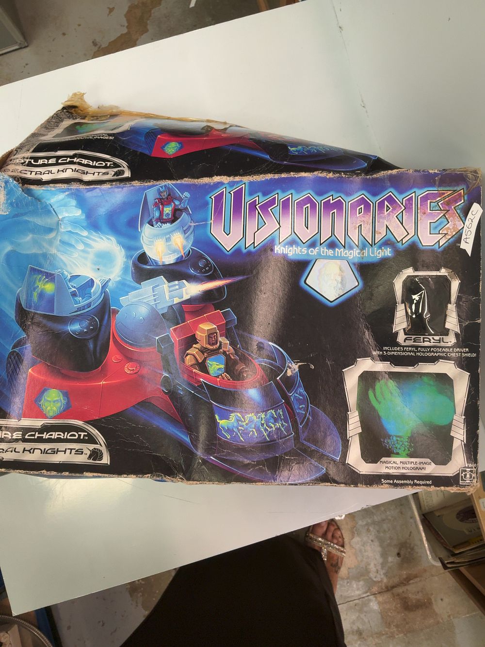 Lot 182: A Collection of Vintage and Modern Action Figures and Collectibles Including Hasbro Visionaries and Marvel Figures