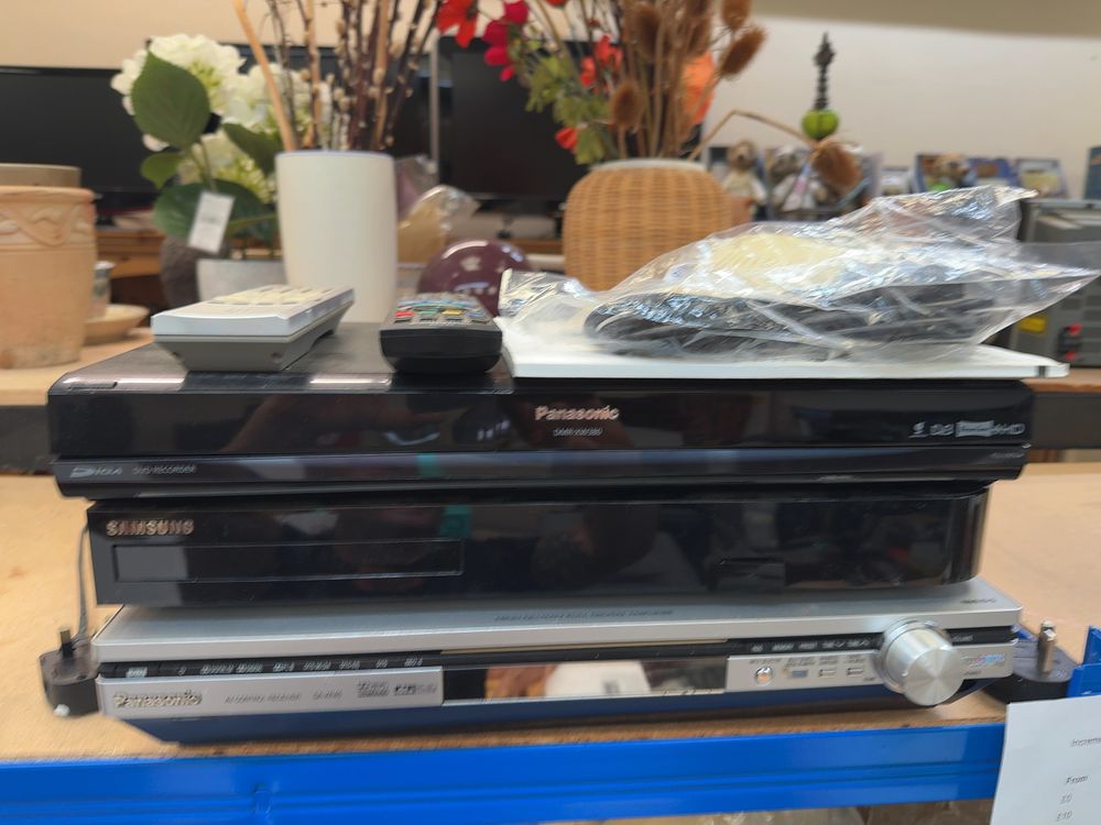 Lot 223: Three Panasonic and Samsung Home Entertainment Components