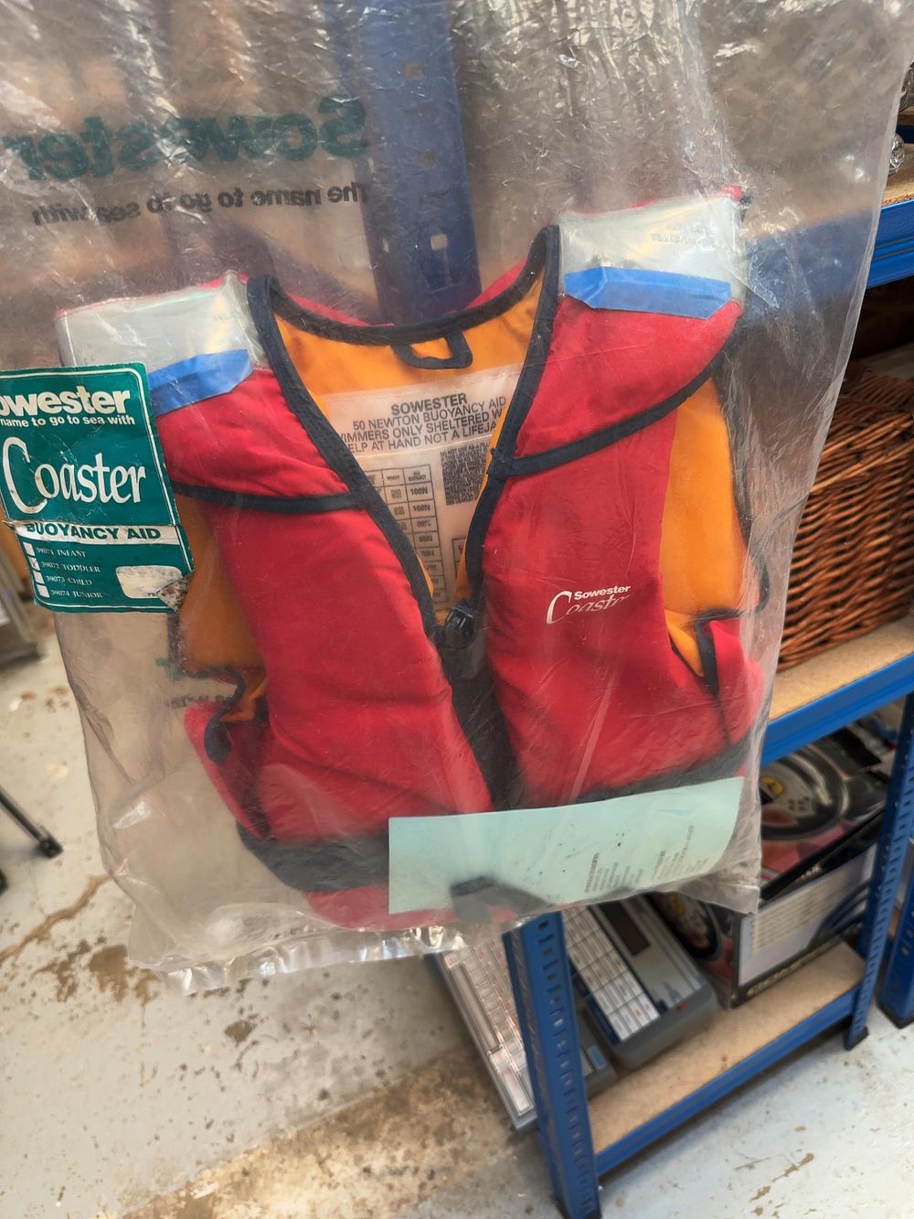Lot 237: Sowester Coaster Toddler 50 Newton Marine Buoyancy Aid