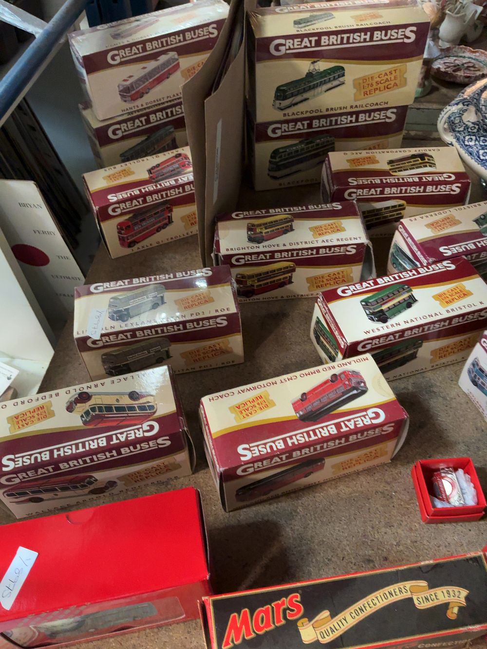 Lot 245: A Collection of Atlas Editions Great British Buses Series Model Replicas