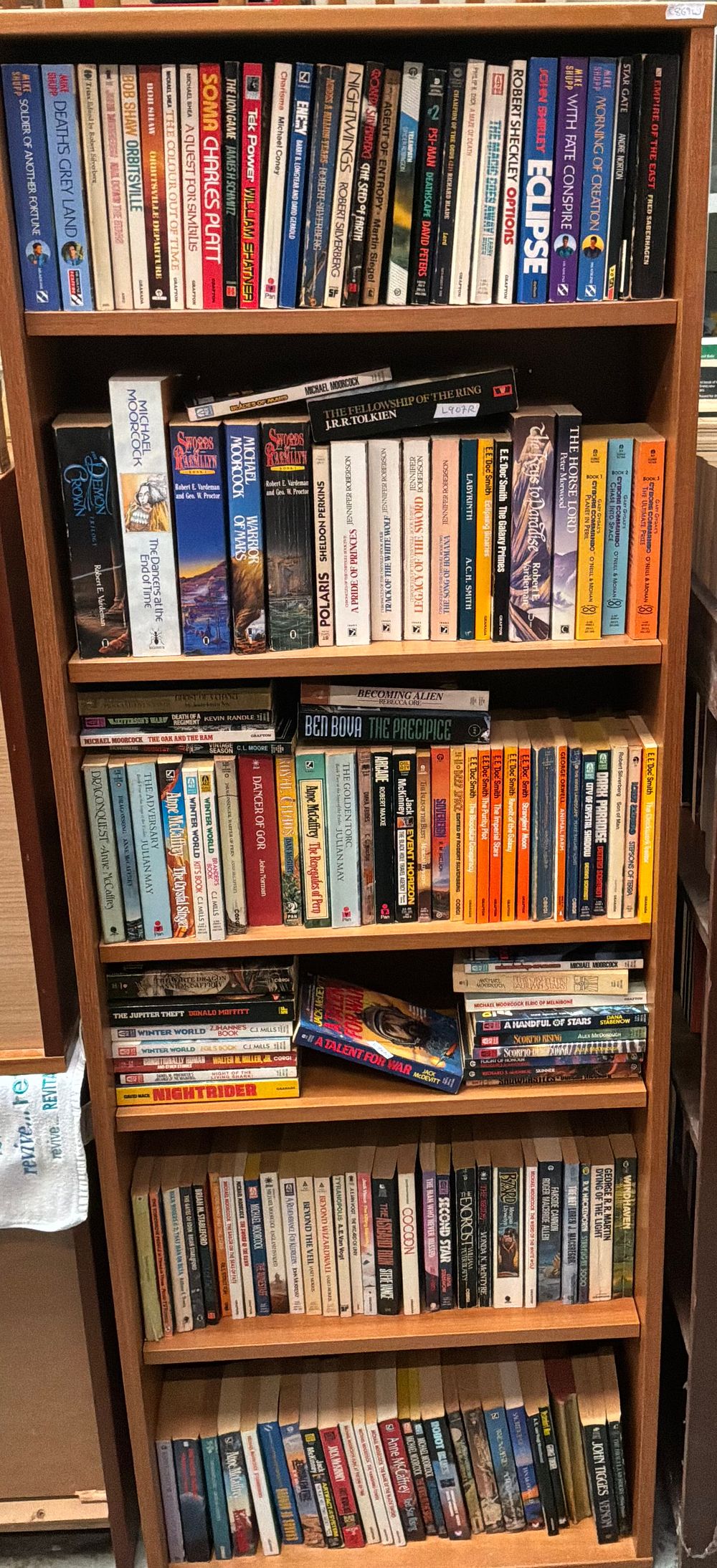 Lot 251: A Collection of Approximately 160-180 Vintage Science Fiction and Fantasy Paperback Books