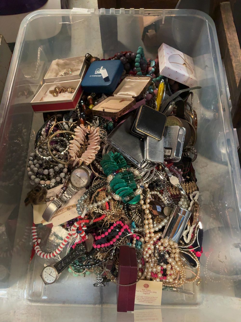 Lot 261: An Assortment of Costume Jewellery, Wristwatches, and Mixed Accessories