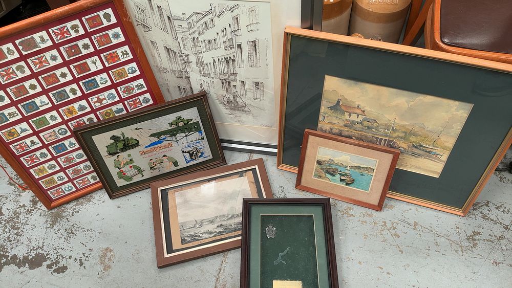 Lot 292: A Collection of British Military Ephemera, Topographical Prints, and Original Art