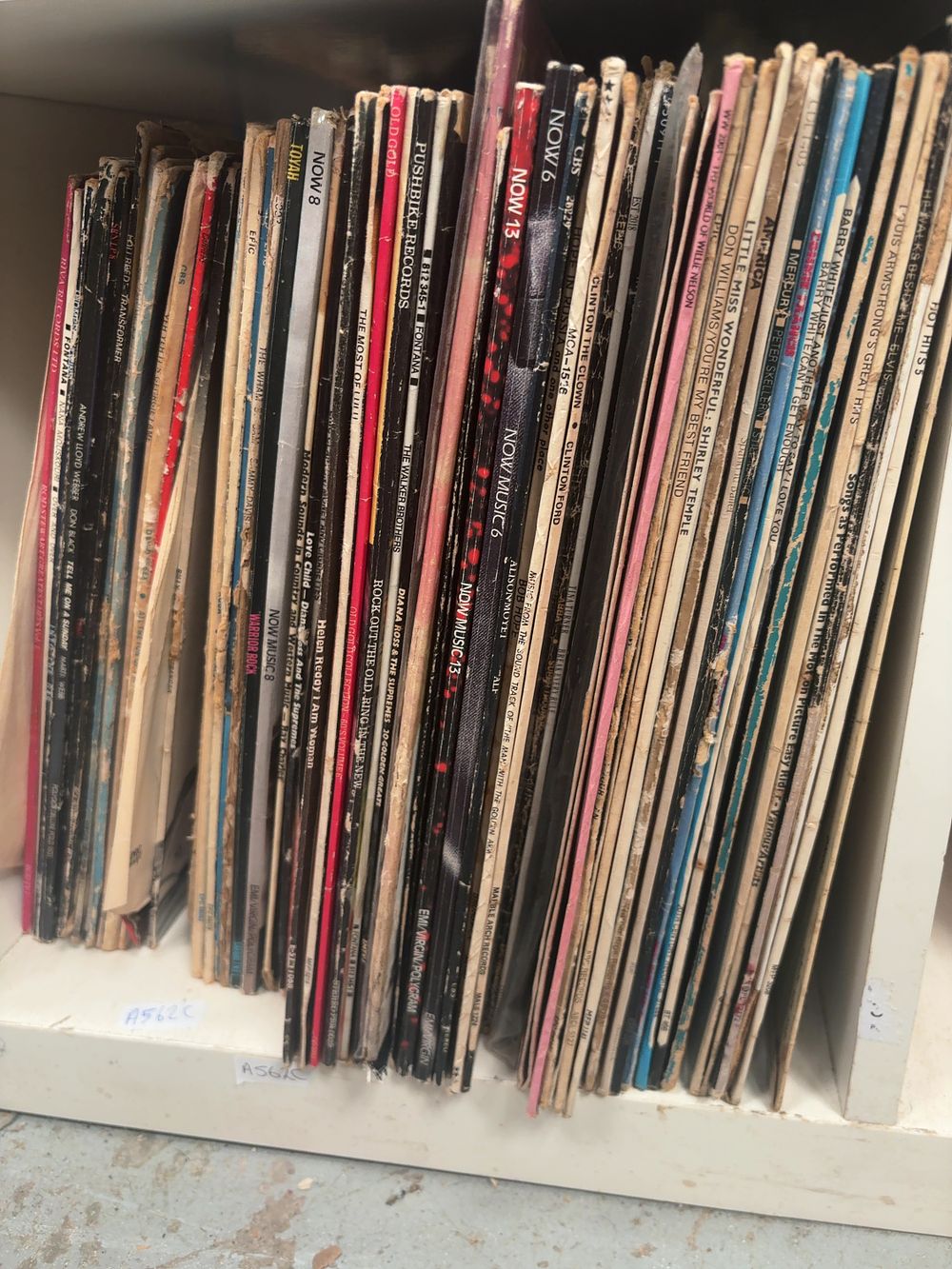 Lot 334: A Collection of Approximately 60-70 Vinyl LP Records, 1960s-1980s Pop, Soul and Compilations