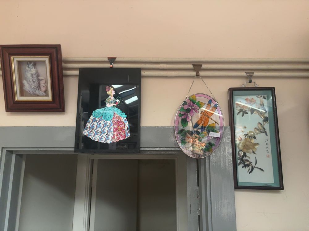 Lot 346: A Collection of Assorted Decorative Wall Artworks including 3D Decoupage, Mixed Media, and Chinese Carved Shell