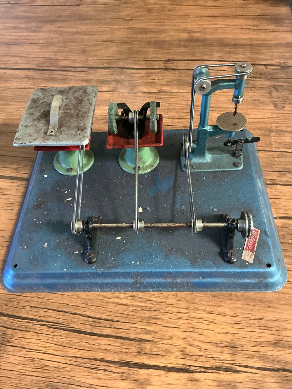 Lot 463: Wilesco M56 Steam Engine Model Plate Workshop