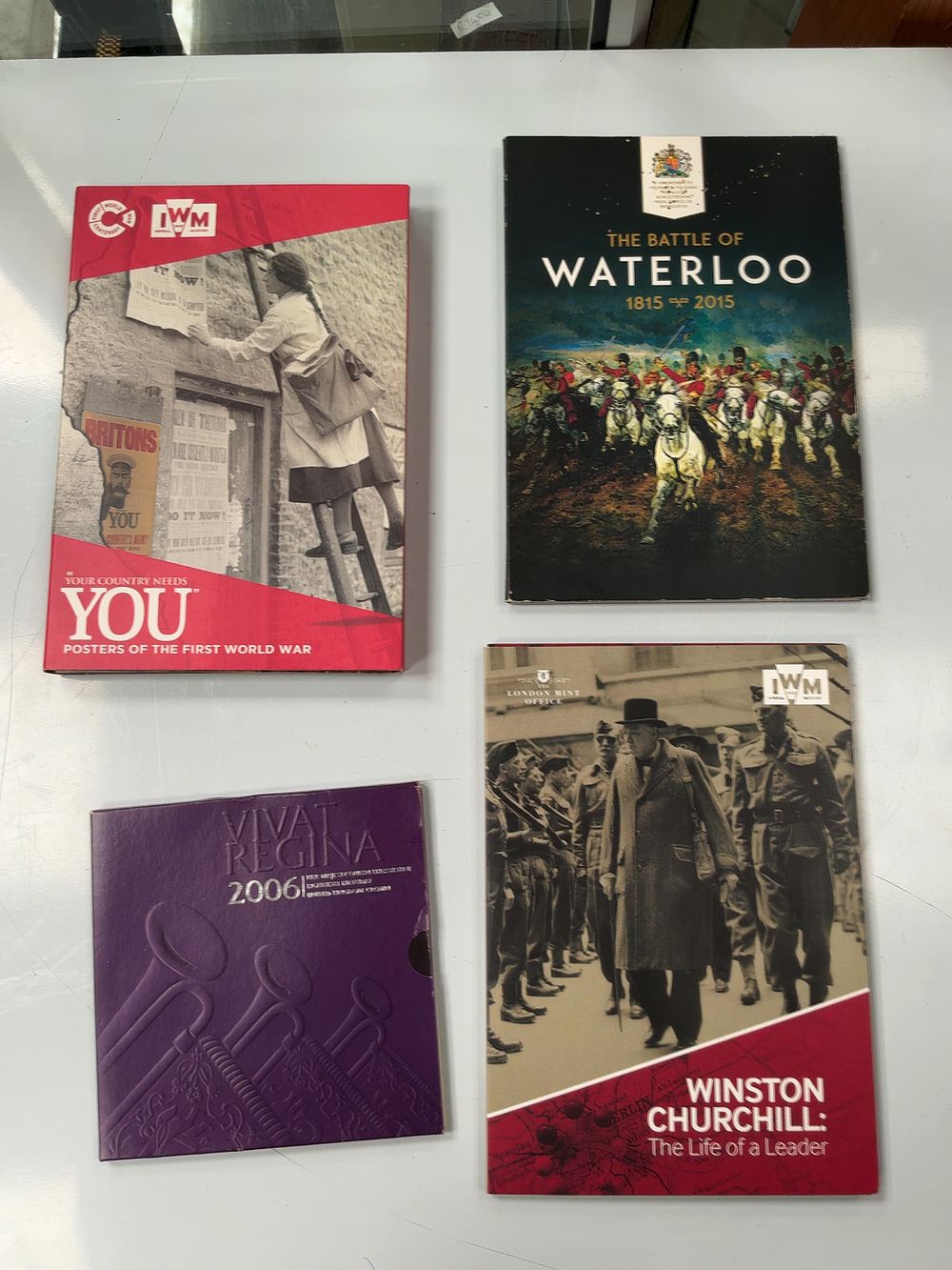Lot 73: A Collection of Commemorative Coin and Medal Presentation Sets including Winston Churchill and Battle of Waterloo Themes