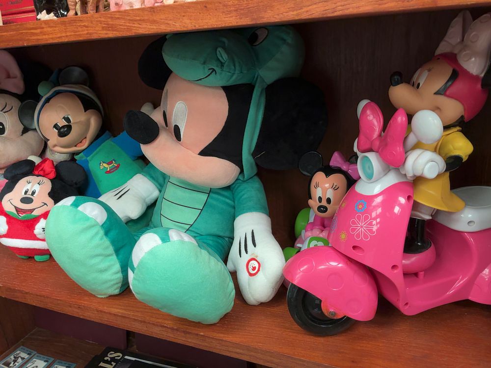 Lot 93: A Collection of Disney Mickey and Minnie Mouse Toys and Plush Figures