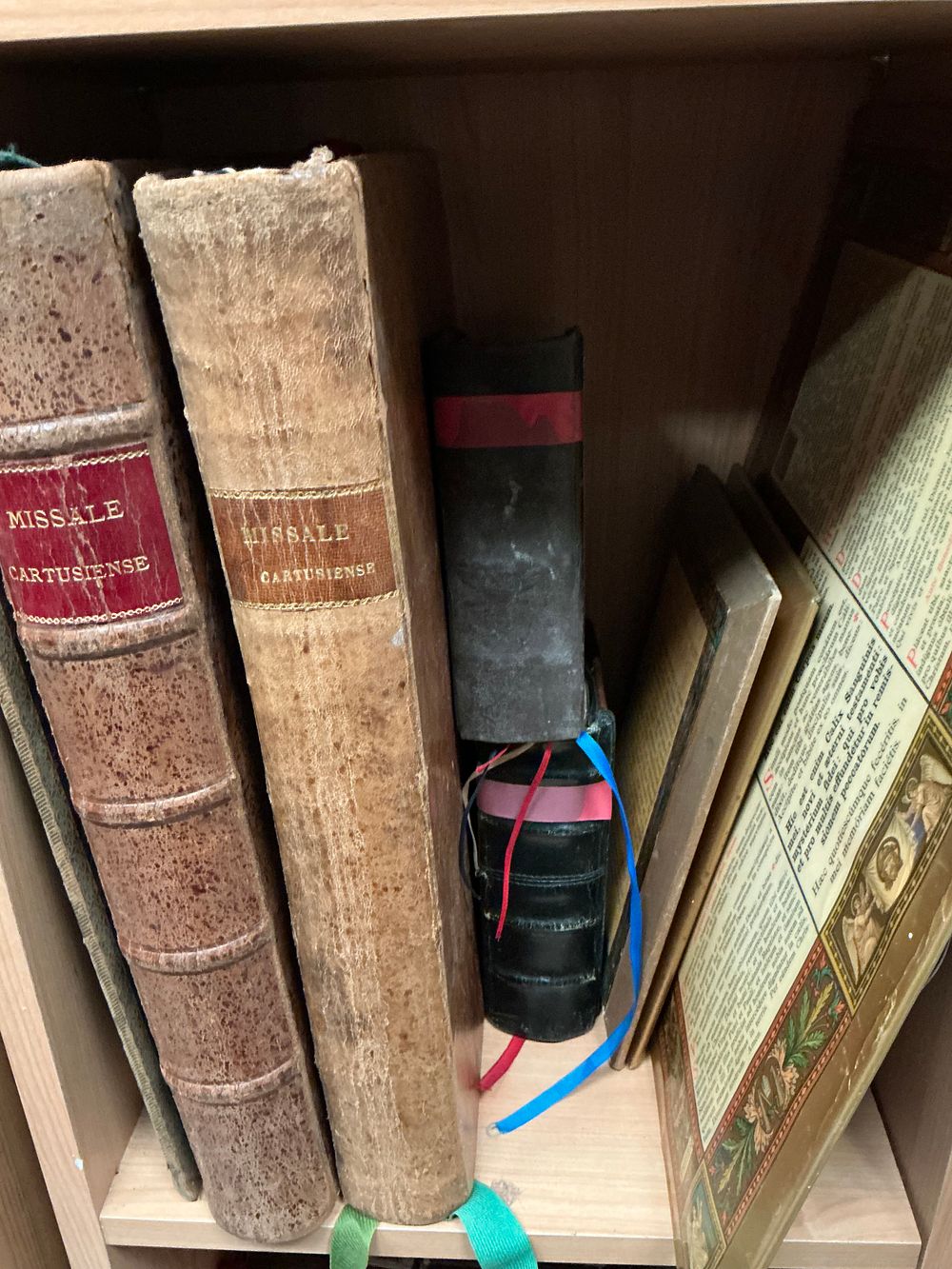 Lot 178: A Collection of Carthusian Liturgical Books and Items including Missale Cartusiense, 1883-1972.