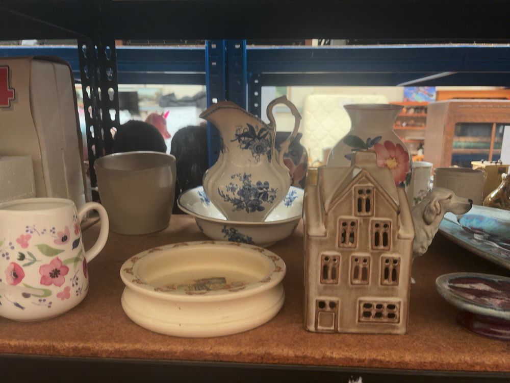 Lot 242: An Assortment of Ceramics including a Paxton & Whitfield Stilton Jar, Studio Pottery, and Decorative Ware