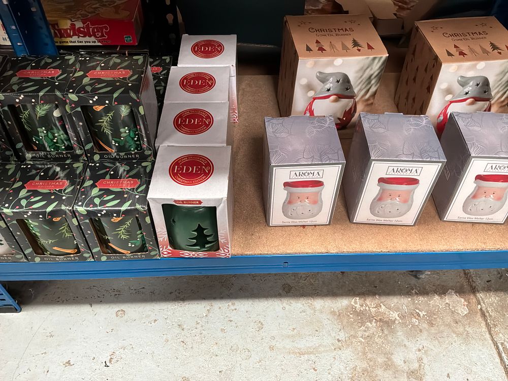Lot 279: A Collection of Christmas Home Fragrance Oil Burners and Wax Melters by Aromatize Ltd