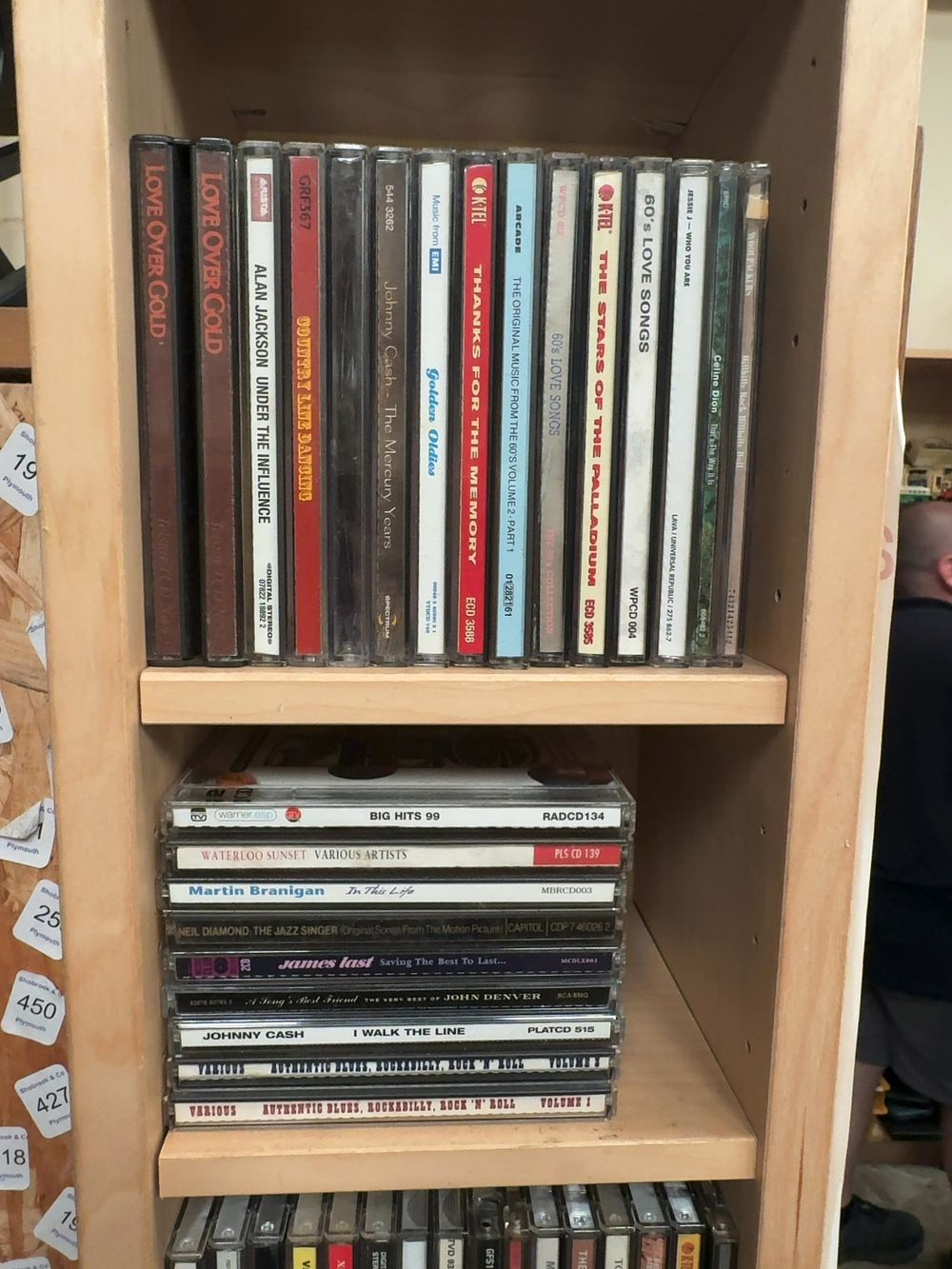 Lot 296: A Collection of Compact Discs (CDs) Including Pop, Rock, Country, and Various Artist Compilations