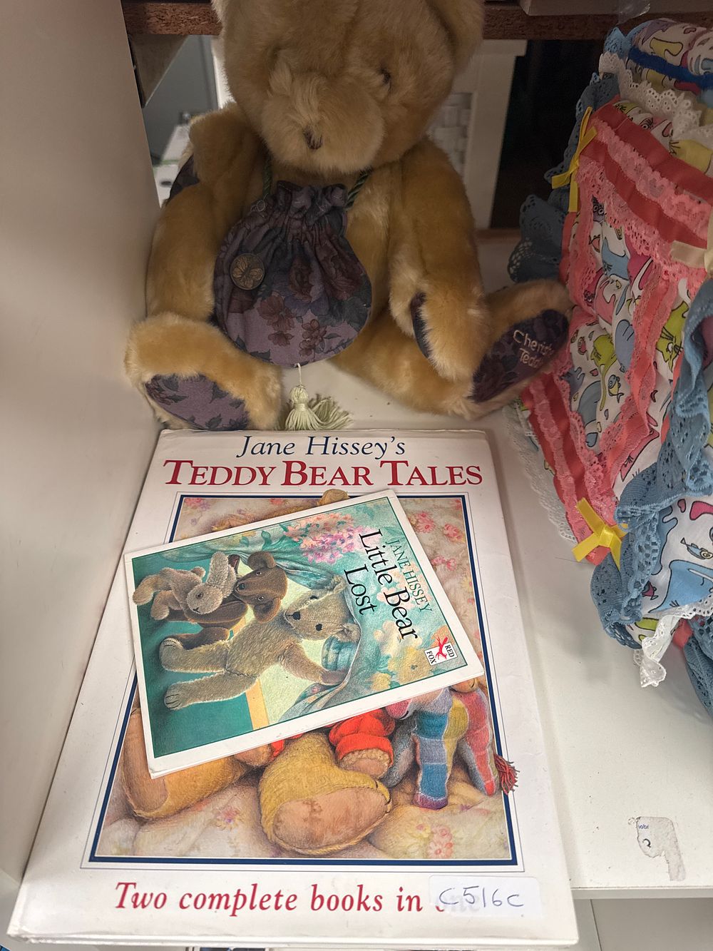 Lot 316: A Collection of Jane Hissey Old Bear and Friends and Cherished Teddies Plush Toys and Books