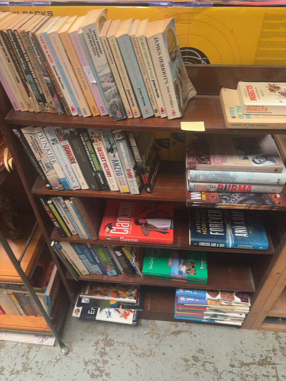 Lot 330: A Collection of Vintage Pan Paperbacks, Military History, and Modern Hardcover Books. (DJ)