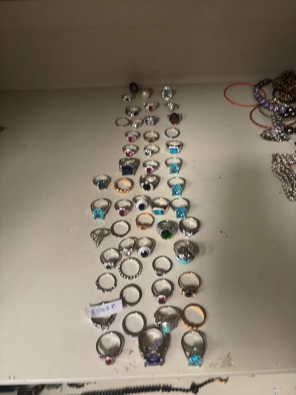 Lot 431: An Assortment of Gemstone Set Fashion and Costume Rings