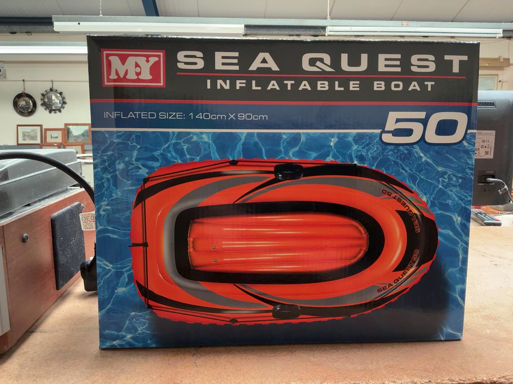 Lot 255: M.Y Sea Quest 50 Inflatable Boat