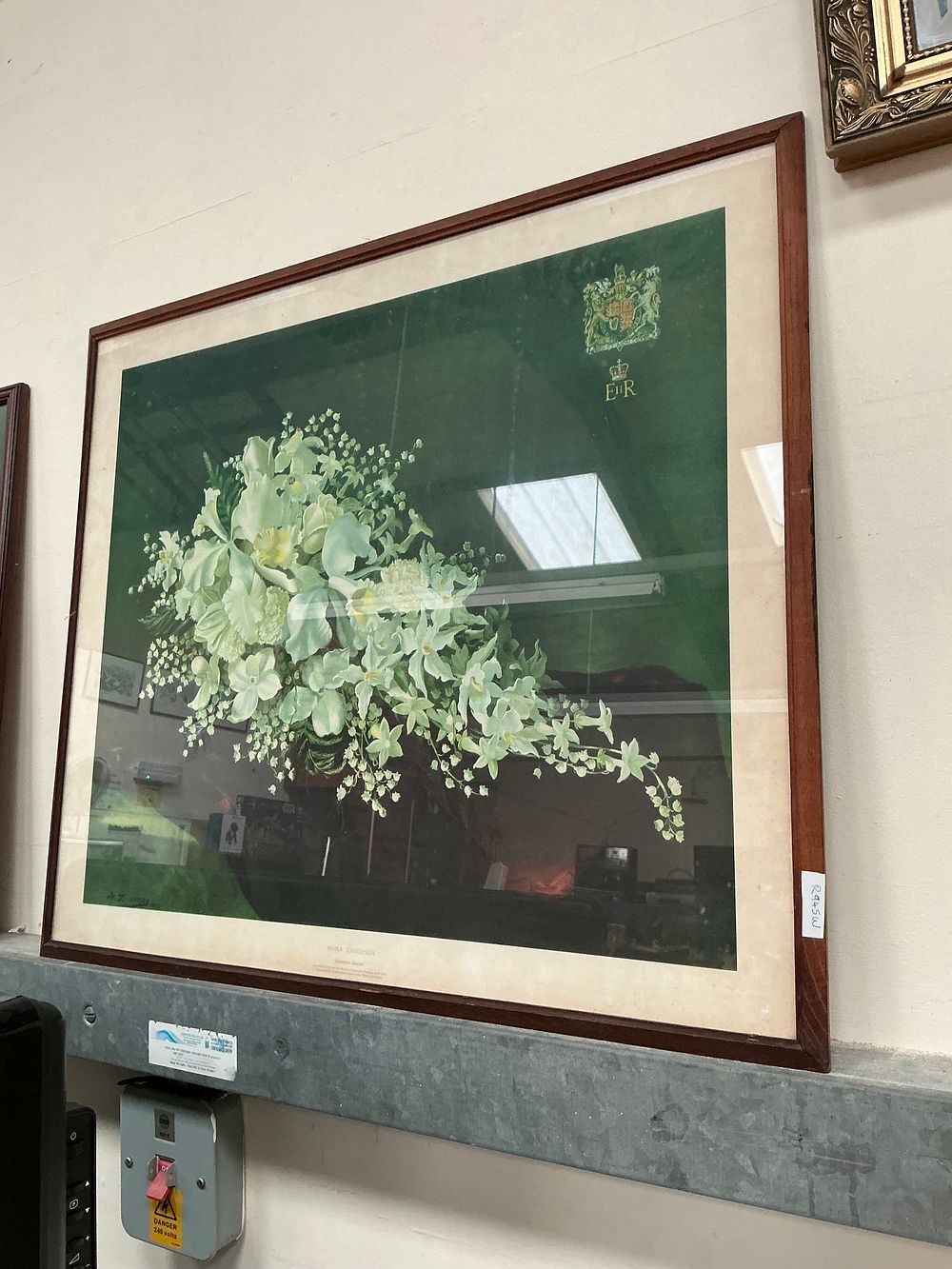 Lot 496: Anna Zinkeisen, The Coronation Bouquet, Colour Reproduction Print
