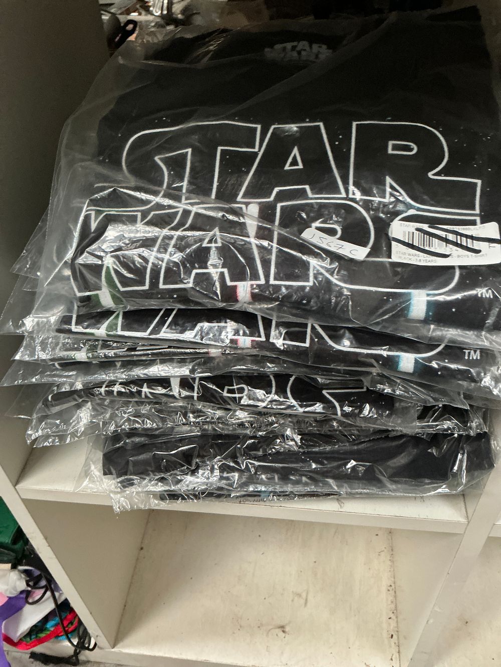 Lot 220: A Quantity of Approximately Twenty Eight  Star Wars Graphic T-Shirts